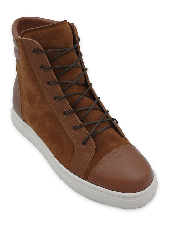 Fashion Beads Sneakers Brown