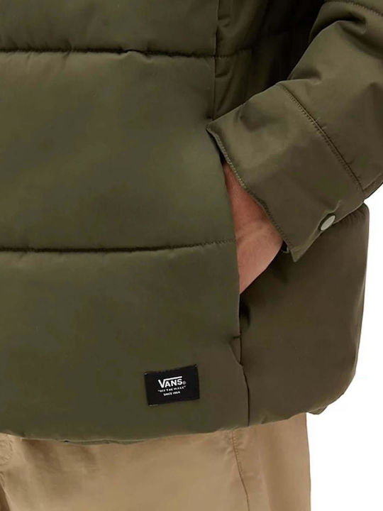 Mte 1 Χειμωνιάτικο Μπουφάν Puffer Αδιάβροχο Πράσινο