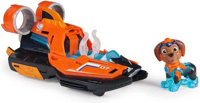 Spin Master The Mighty Movie Кола Патрулът на лапките Zuma Mighty Movie Hovercraft Orange за 3++ Години