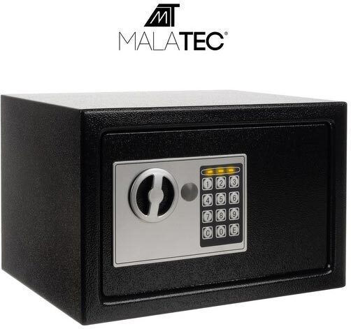 Malatec Tresor mit digitalem Schloss Abmessungen H31xB20xH20cm mit Gewicht 3.982kg 22627