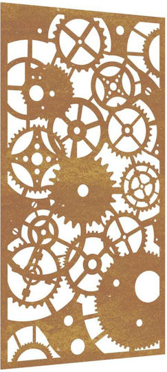 vidaXL Wall Decoration Garden Metal 105cmx55cmx0.7cm 824492