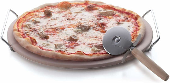Excelsa Placă de copt Plăci de copt pentru pizza cu Suprafață din Piatră Flat 33cm