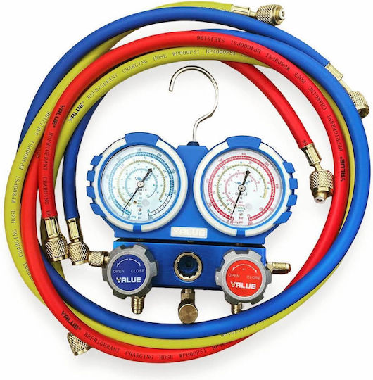 Value VMG-2-R410A-B Μανόμετρο Ψυκτικών