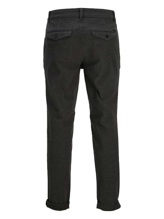 Jack & Jones Men's Trousers Chino Elastic Gray