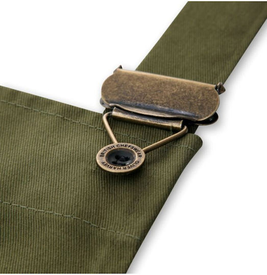Oliver Harvey Apron Full Body Khaki