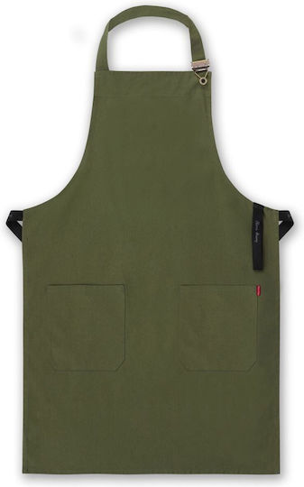 Oliver Harvey Apron Full Body Khaki