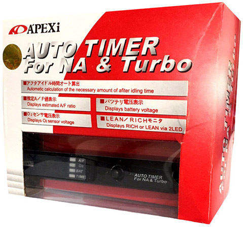 Auto Gs Ψηφιακό Όργανο Turbo Timer Αυτοκινήτου για τοποθέτηση στο Ταμπλό