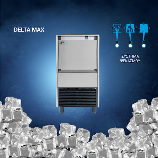 ITV Ice Makers Delta Max NG 45A Παγομηχανή Ψεκασμού με Ημερήσια Παραγωγή 54kg & Χωρητικότητα 20kg