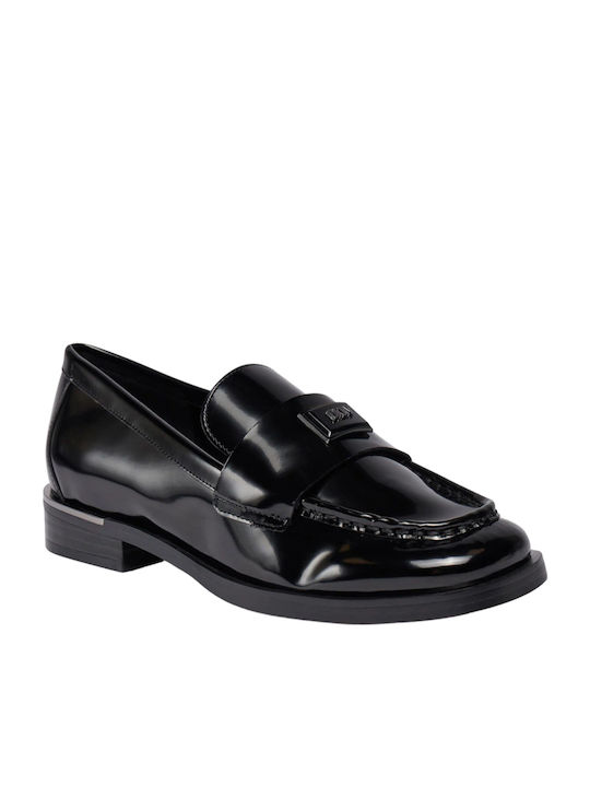 DKNY Γυναικεία Loafers σε Μαύρο Χρώμα