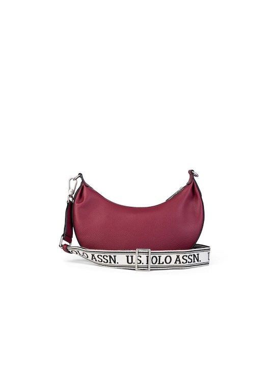 U.S. Polo Assn. Women's Bag Shoulder Burgundy