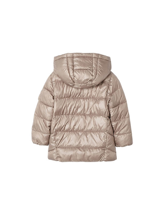 Mayoral Kinderjacke mit Kapuze Beige