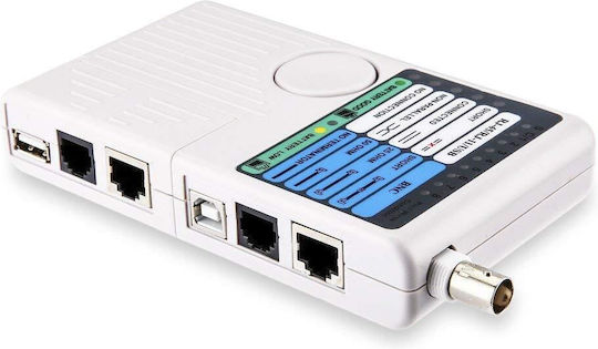 Andowl Q-306 Tester De Cabluri De Rețea BNC / RJ11 / RJ45 / USB