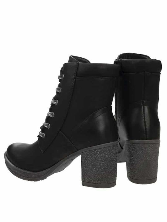 Damen Knöchelstiefel Schwarz