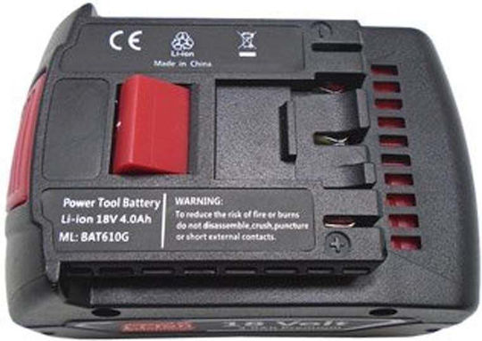 Baterie Unealtă Litiu 18V cu Capacitate 4Ah Ws Xtreme Power GBA
