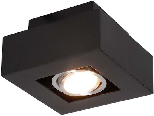 123led Einzel Spot mit Fassung GU10 in Schwarz Farbe 123led Einzel Spot mit Fassung GU10 in Schwarz Farbe