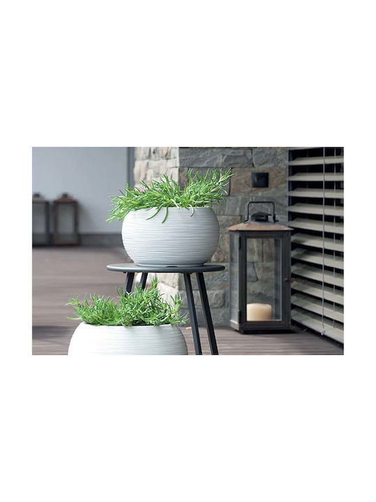 Prosperplast Furu Bowl Flower Pot 8L Anthracite DBFUK400-S433