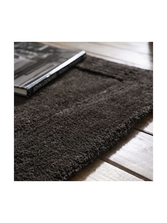 Gofis Home Heaven 802/14 Αντιολισθητικό Χαλί Ορθογώνιο Graphite Black 130x190cm