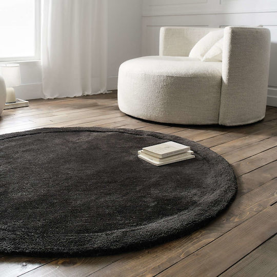 Gofis Home Heaven 802/14 Rutschfest Teppich Rechteckig Synthetisch,Polyester/Cotton/Leather Graphite Black