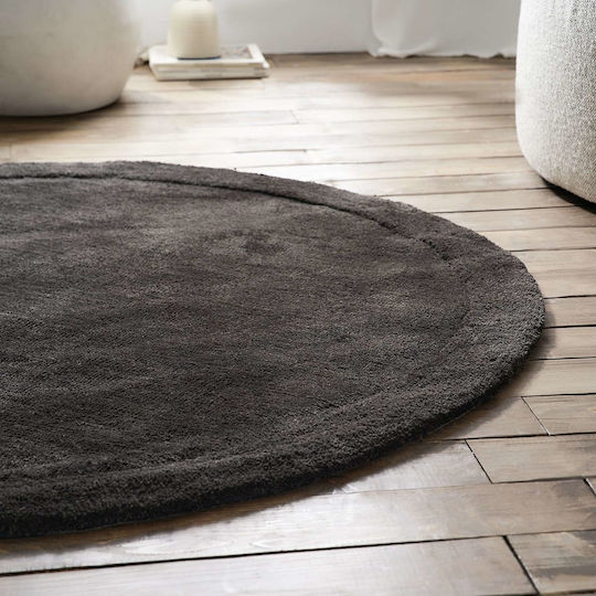 Gofis Home Heaven 802/14 Rutschfest Teppich Rechteckig Synthetisch,Polyester/Cotton/Leather Graphite Black