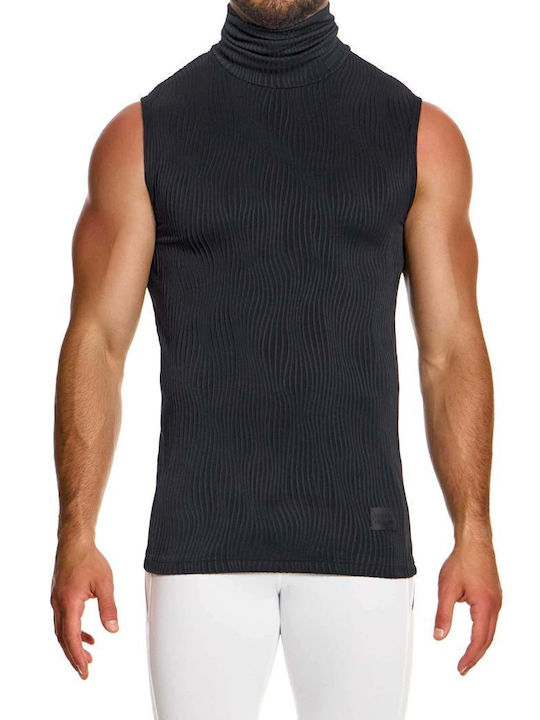 Modus Vivendi Men's Sleeveless Blouse Black