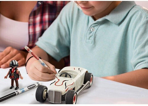 Playmobil Farbe Vintage Auto mit Fahrer für 5-12 Jahre