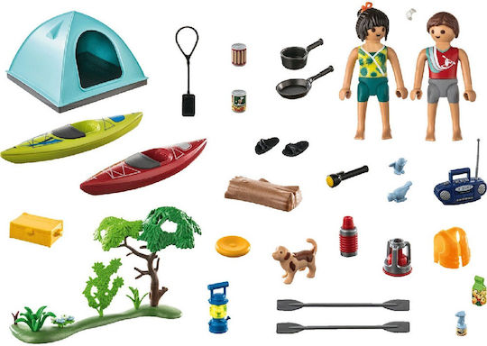 Playmobil Family Fun Къмпинг На Село за 4-10 години