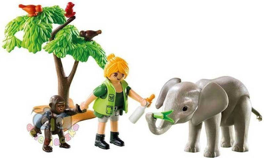 Playmobil Куфарче Див живот Африкански животни за 4-10 години