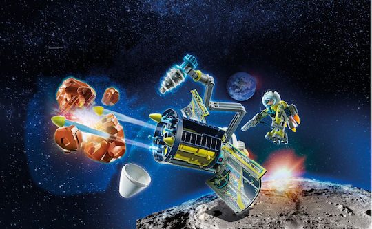 Playmobil Space Distrugător Spațial de Meteoriți pentru 4-10 ani
