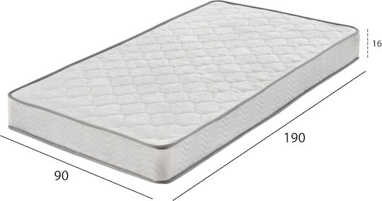Freebox Single Ortopedie Saltea 90x190x16cm cu Arcuri