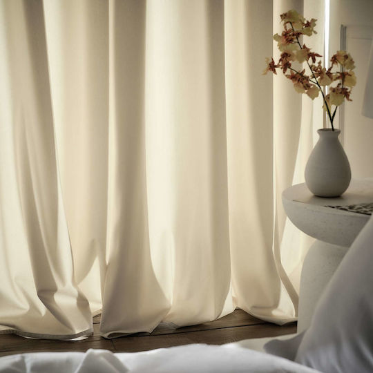 Gofis Home Winter 711/05 με Τρουκς Εκρού 140x280εκ. Gofis Home Winter 711/05 με Τρουκς Εκρού 140x280εκ.