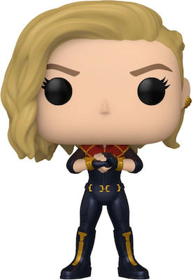 Funko Pop! Marvel: The Marvels - Captain Marvel 1257 Bobble-Head Special Edition (Exclusive)