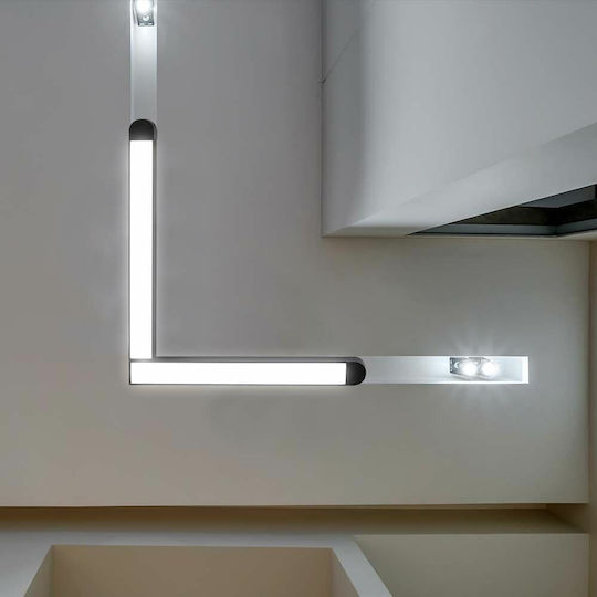 V-TAC Commercial Linear LED Ceiling Light 25W Warm White IP20 L28xD25.5xH2.4cm