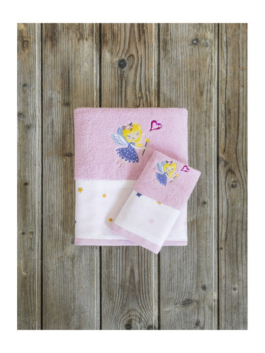 Kocoon Set of baby towels 2pcs Pink