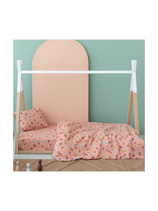 Palamaiki Sheet Set Single Cotton FF100 170x265cm