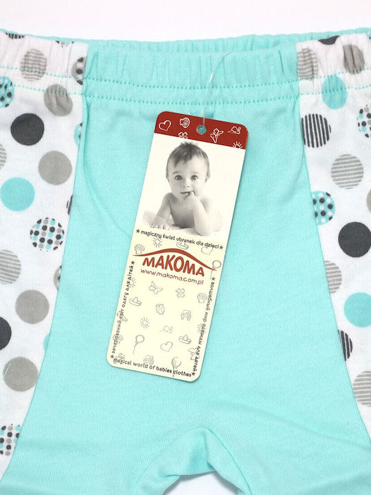 Makoma Kids Fabric Trousers Turquoise