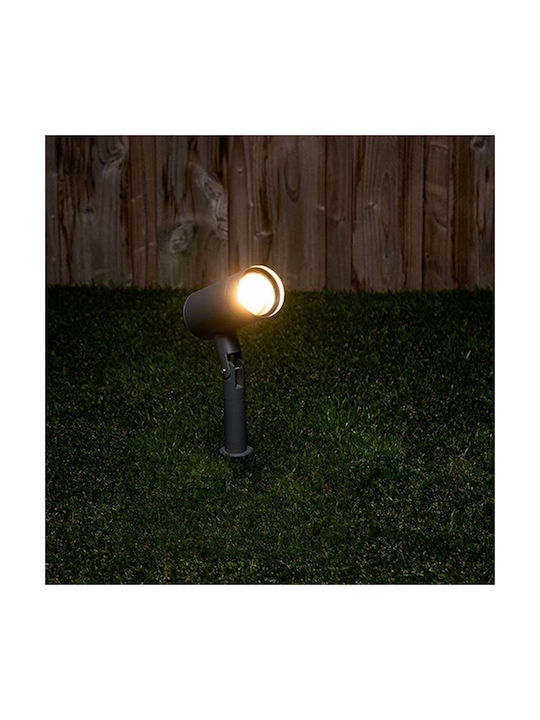 123led Φωτιστικό Προβολάκι Εξωτερικού Χώρου IP54 για Ντουί GU10 Μαύρο