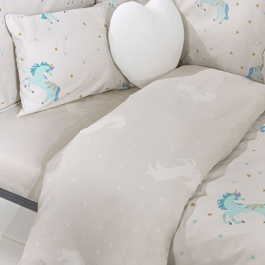 Saint Clair Baby Sheets Set Crib Cotton Turquoise 115x170cm 3pcs