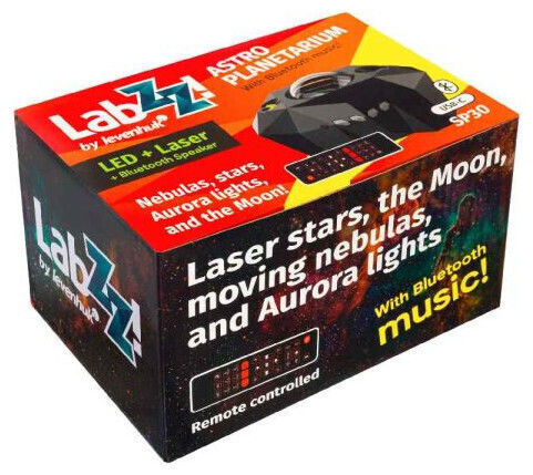 Levenhuk Παιδικό Φωτιστικό Projector AstroPlanetarium με Προβολή Αστεριών Λευκό