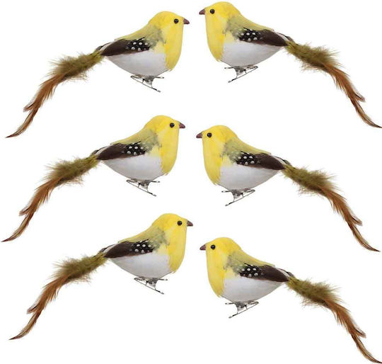 Easter Bird Yellow 6.5x18cm