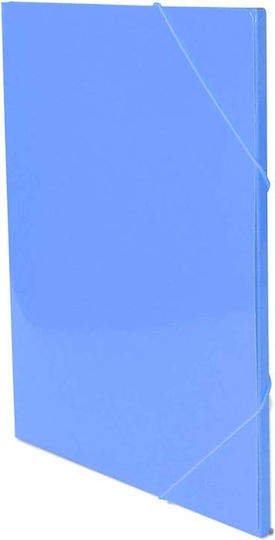 Salko Paper Plastic File Box with Rubber Band 25x3x33cm