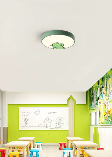Atman Einfaches Licht Kinderdeckenleuchte Deckenleuchte montieren 60W Grün