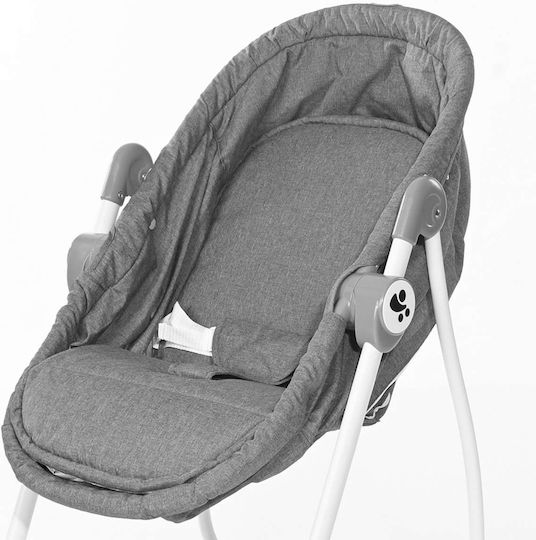 Lorelli Λίκνο Alicante Grey με Στρώμα