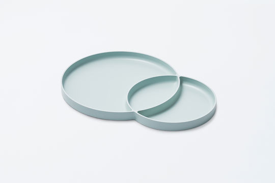 Bento Βox Παιδικό Πιάτο Φαγητού από Πλαστικό Takenaka Light Blue