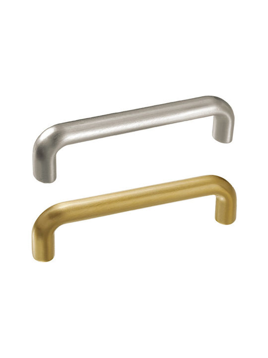 Viometale Handle Furniture made of Metallic in White Color with Center Distance 64mm 05.05 1pcs