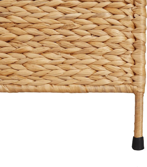 vidaXL Dekorativer Raumteiler aus Rattan 205x180cm