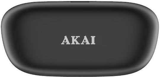 Akai Proffesional BTE-J20ANC In-ear Bluetooth Handsfree Ακουστικά με Θήκη Φόρτισης Μαύρα