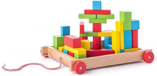 Woody Toys Τουβλάκια Ξύλινα για 2+ Ετών 34τμχ