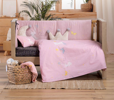 Nef-Nef Homeware Fly Love Bettumrandungen Klassisch Innerhalb pink 40x187cm