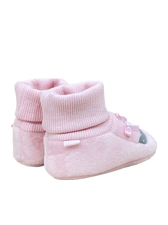 Chicco Pantofi pentru bebeluși cu talpă moale Pink