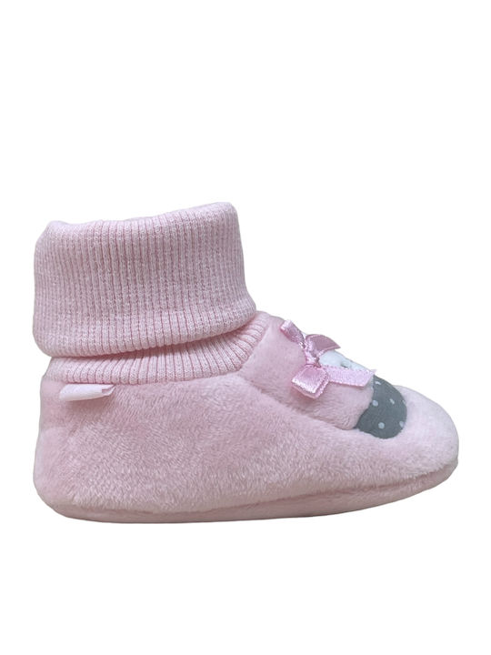 Chicco Pantofi pentru bebeluși cu talpă moale Pink